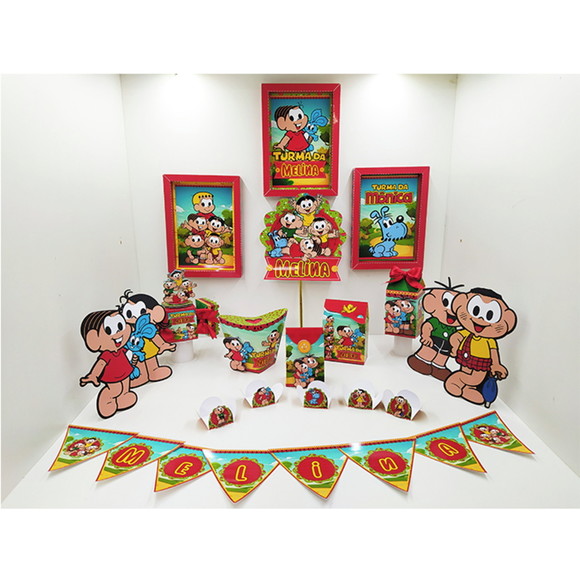 Kit Festa Um Só Bolinho-turma da Monica