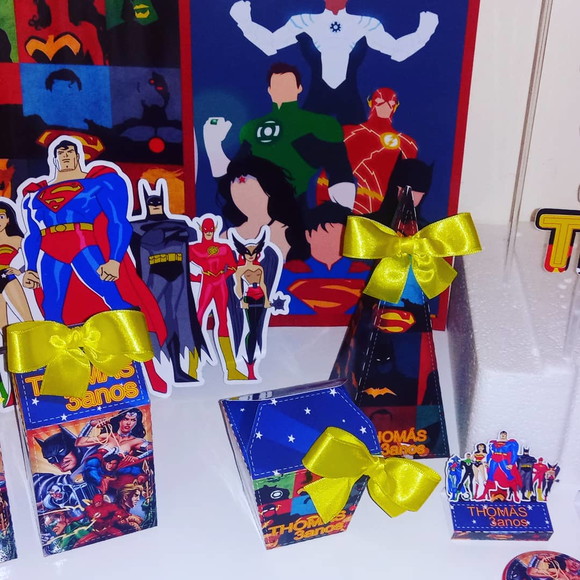 Kit Festa Liga da Justiça - Imagem 3
