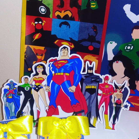 Kit Festa Liga da Justiça - Imagem 4