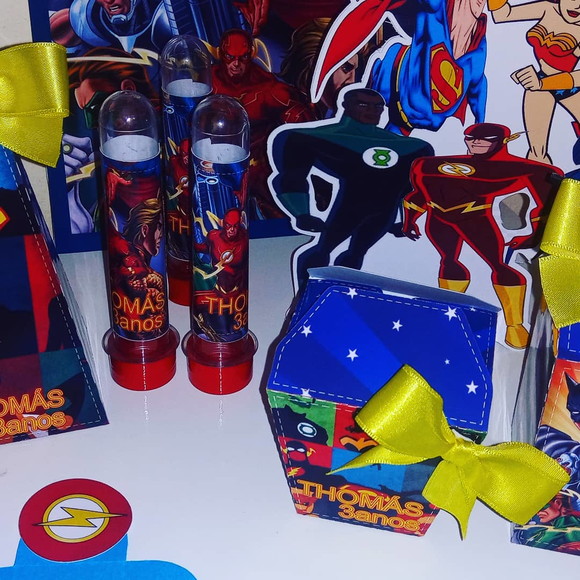 Kit Festa Liga da Justiça - Imagem 2