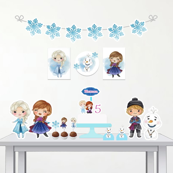 Festa personalizada Frozen