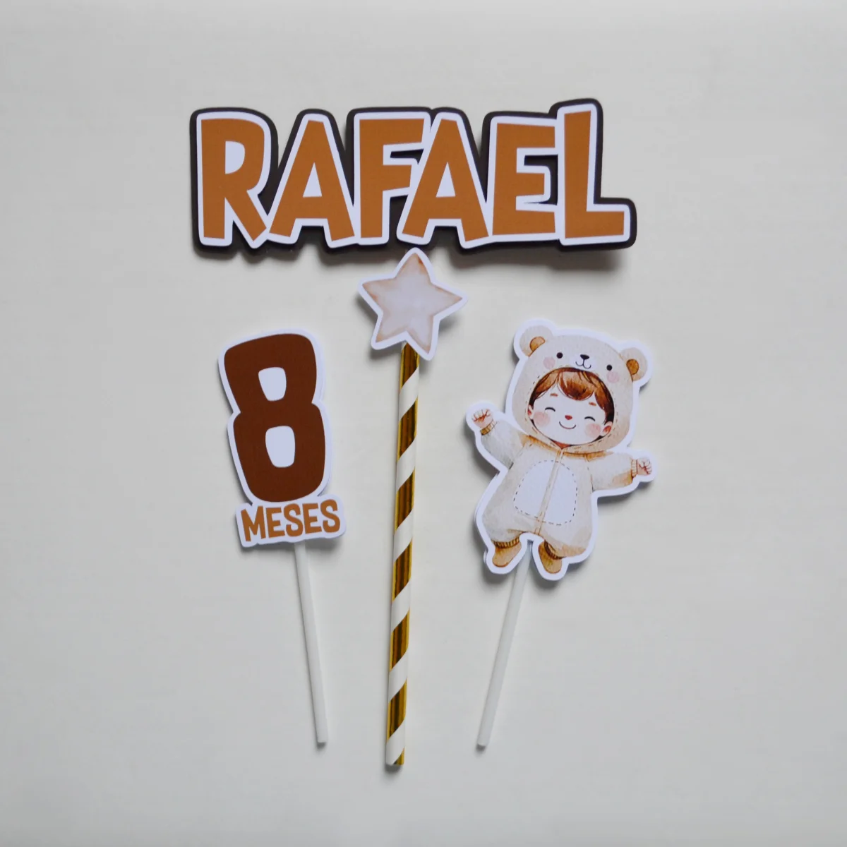 Kit Festa personalizada Ursinho - Imagem 4