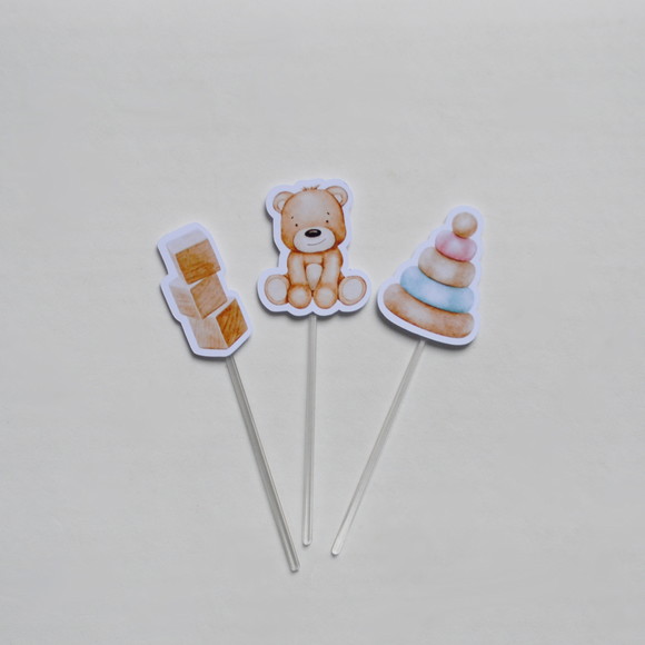 Topper de Doces Ursinho
