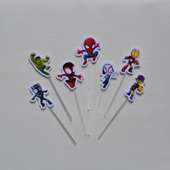 Topper para Doces Spidey e Seus Amigos Espetaculares