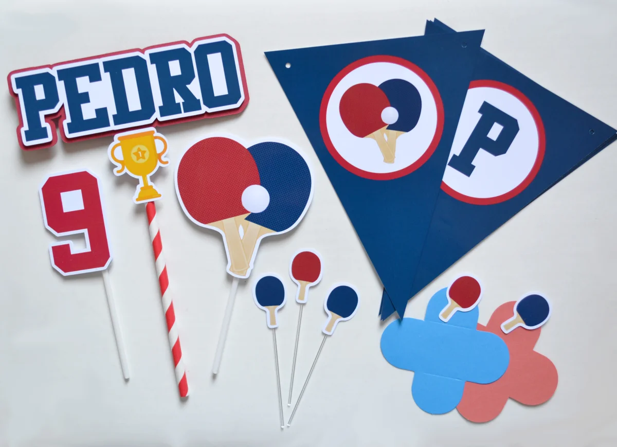 Kit Festa personalizada Ping Pong
