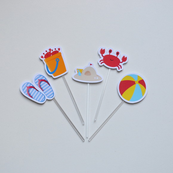 Topper de Doces Praia
