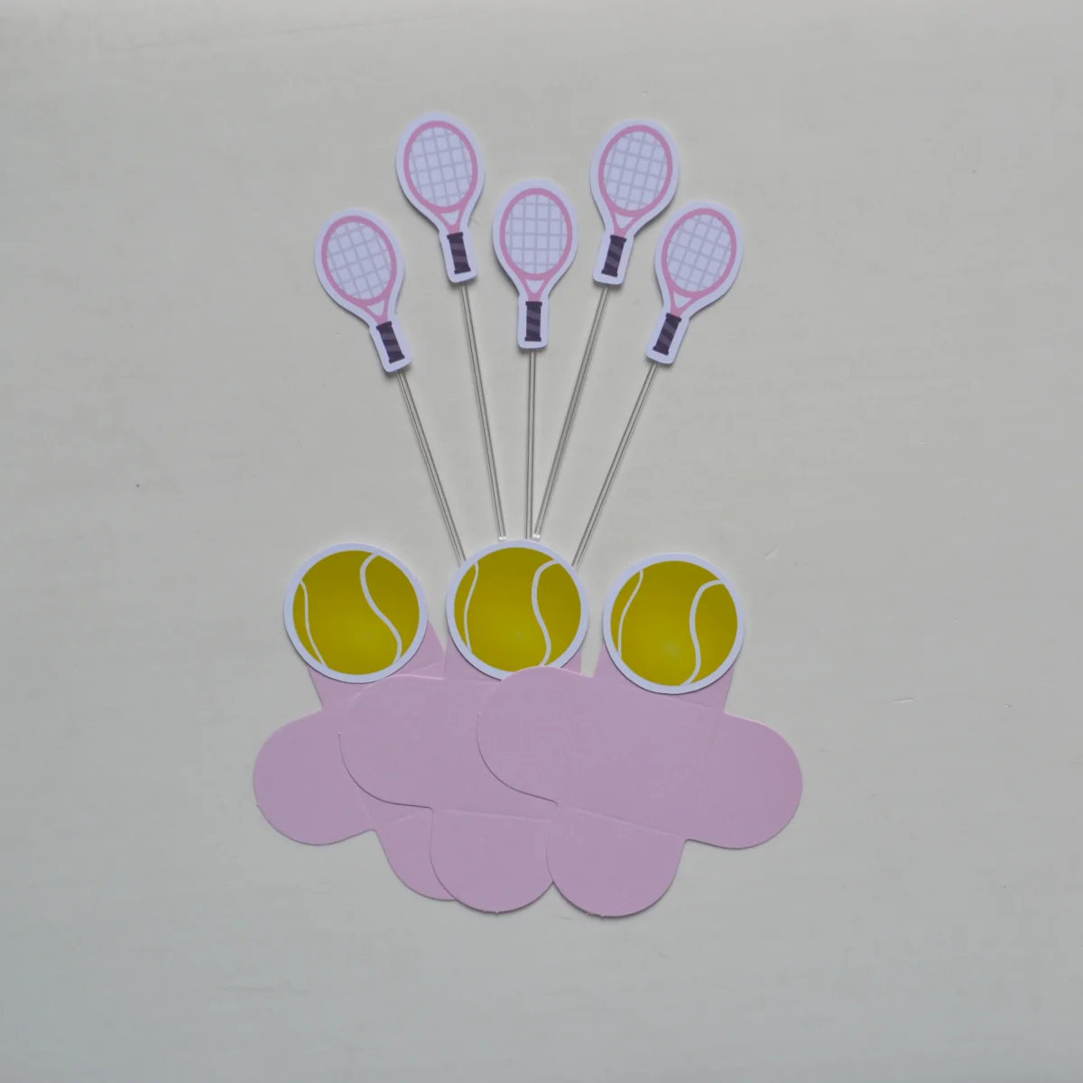 Kit Festa personalizada Jogo de Tênis Menina - Imagem 4