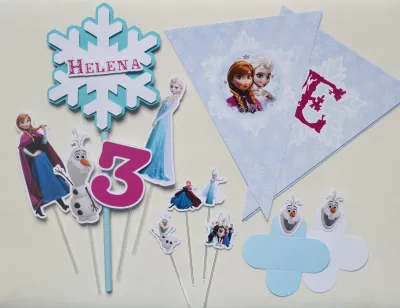 Kit Festa personalizada Frozen