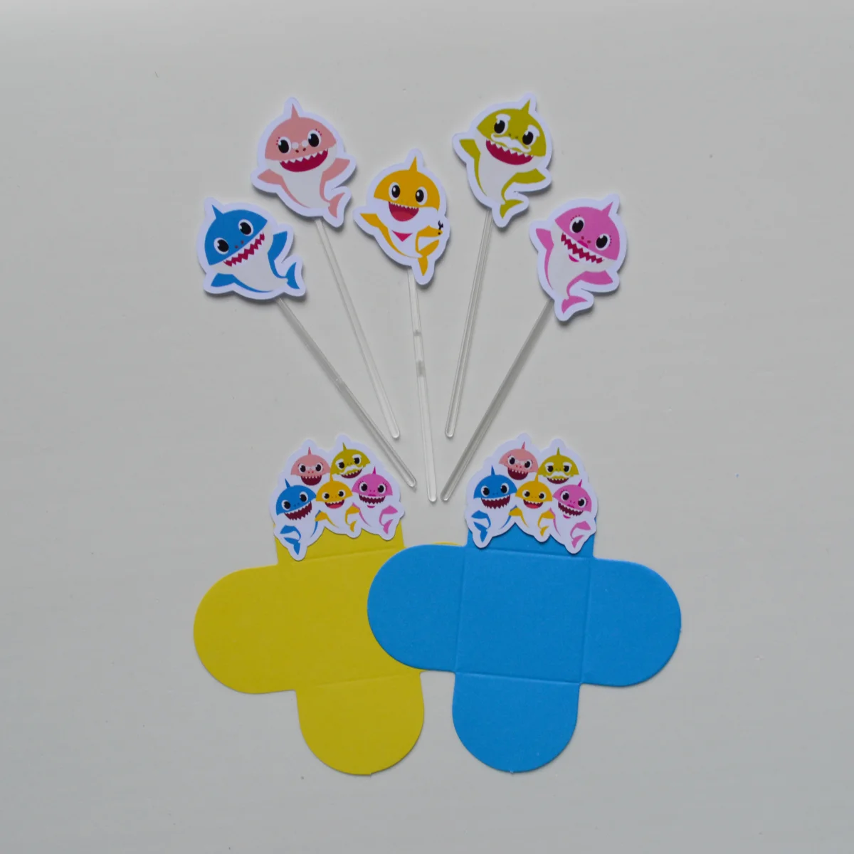 Kit Festa personalizada Baby Shark - Imagem 3