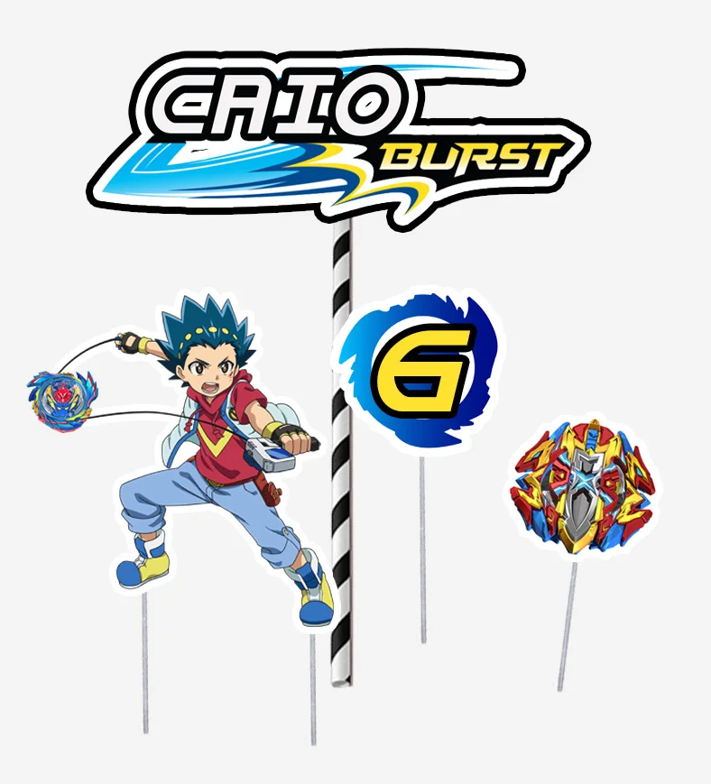 Kit Festa personalizada Beyblade - Imagem 5