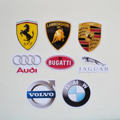 Apliques Símbolos Carros Esportivos