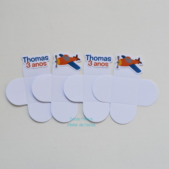 Forminhas Personalizadas Avião