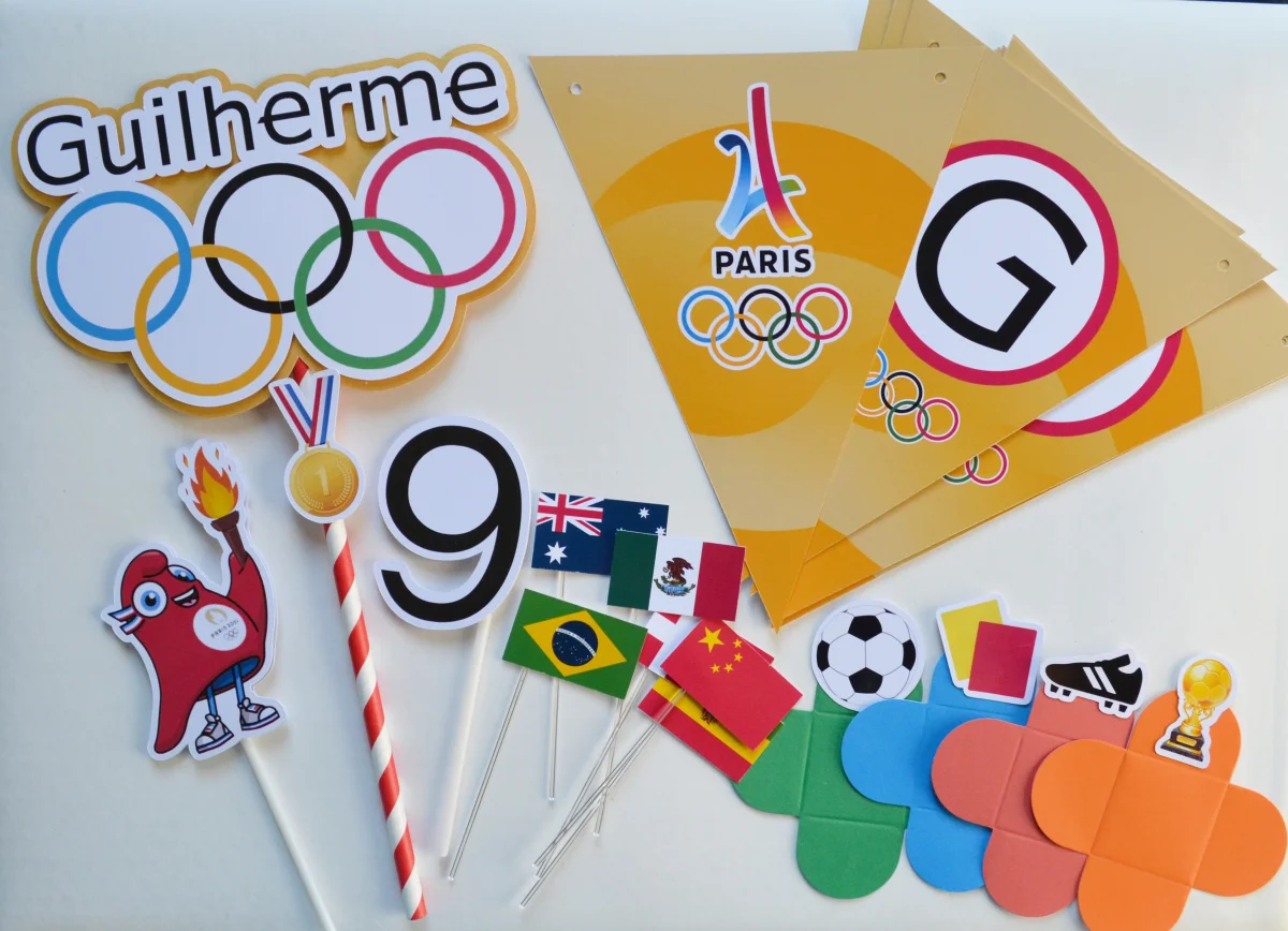 Kit Festa personalizada Olimpíadas/Esportes - Imagem 1