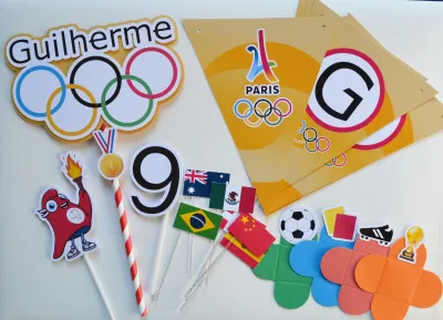 Kit Festa personalizada Olimpíadas/Esportes