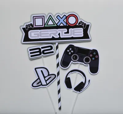 Topo de Bolo Playstation