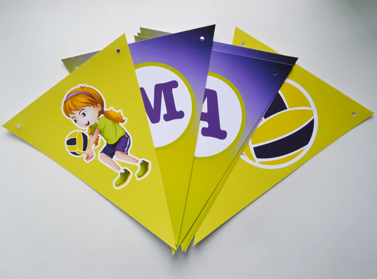 Kit Festa personalizada Jogo de Vôlei - Imagem 5