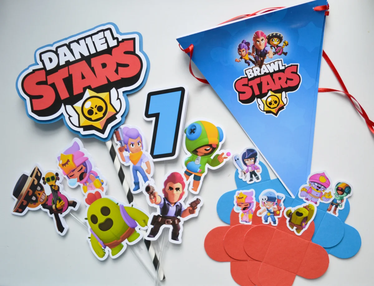 Kit Festa personalizada Brawl Stars