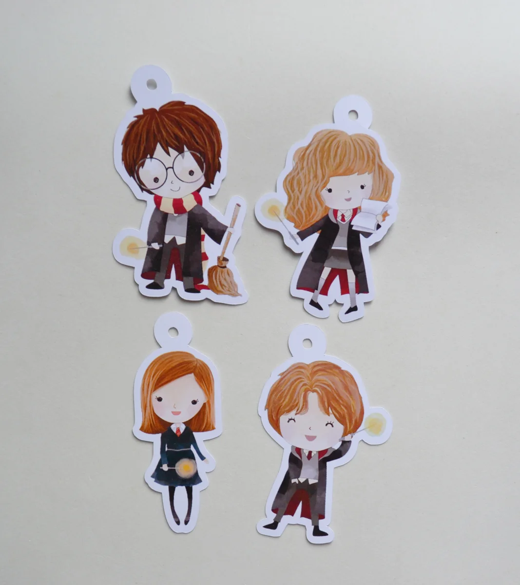 Tag lembrancinha Harry Potter - 20 unidades - Imagem 1