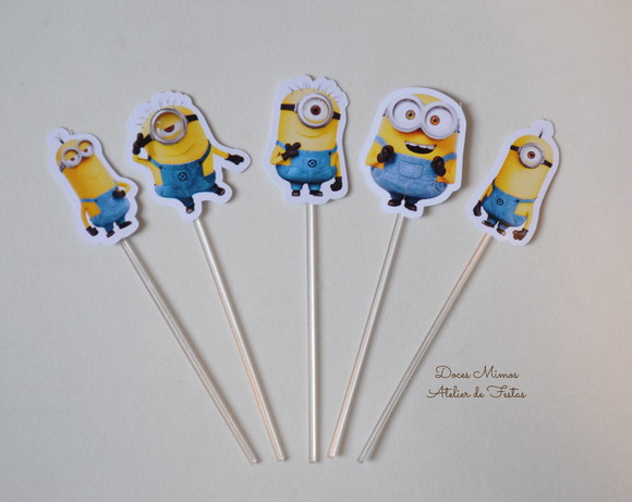 Topper de Doces Minions