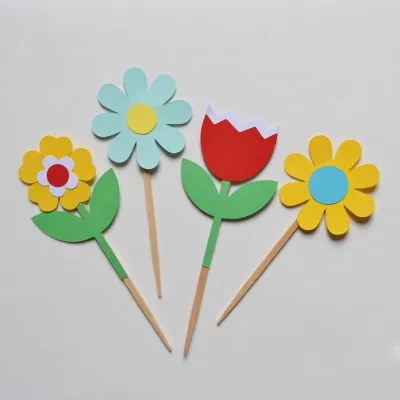 Topper Flores - 20 Unidades