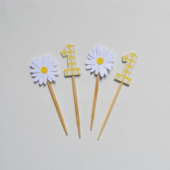 Topper de Doce Margaridas (20 Unidades)