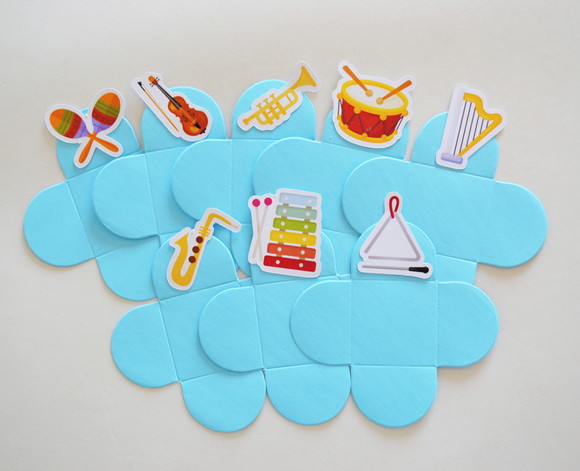 Forminhas Instrumentos Musicais