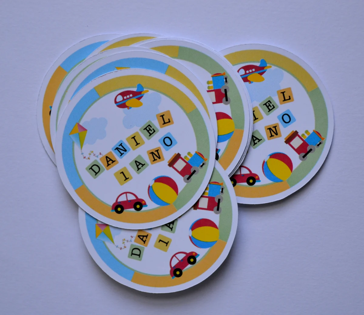 Tag lembrancinha Brinquedos - 20 unidades - Imagem 3