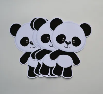 Urso Panda decoração de parede