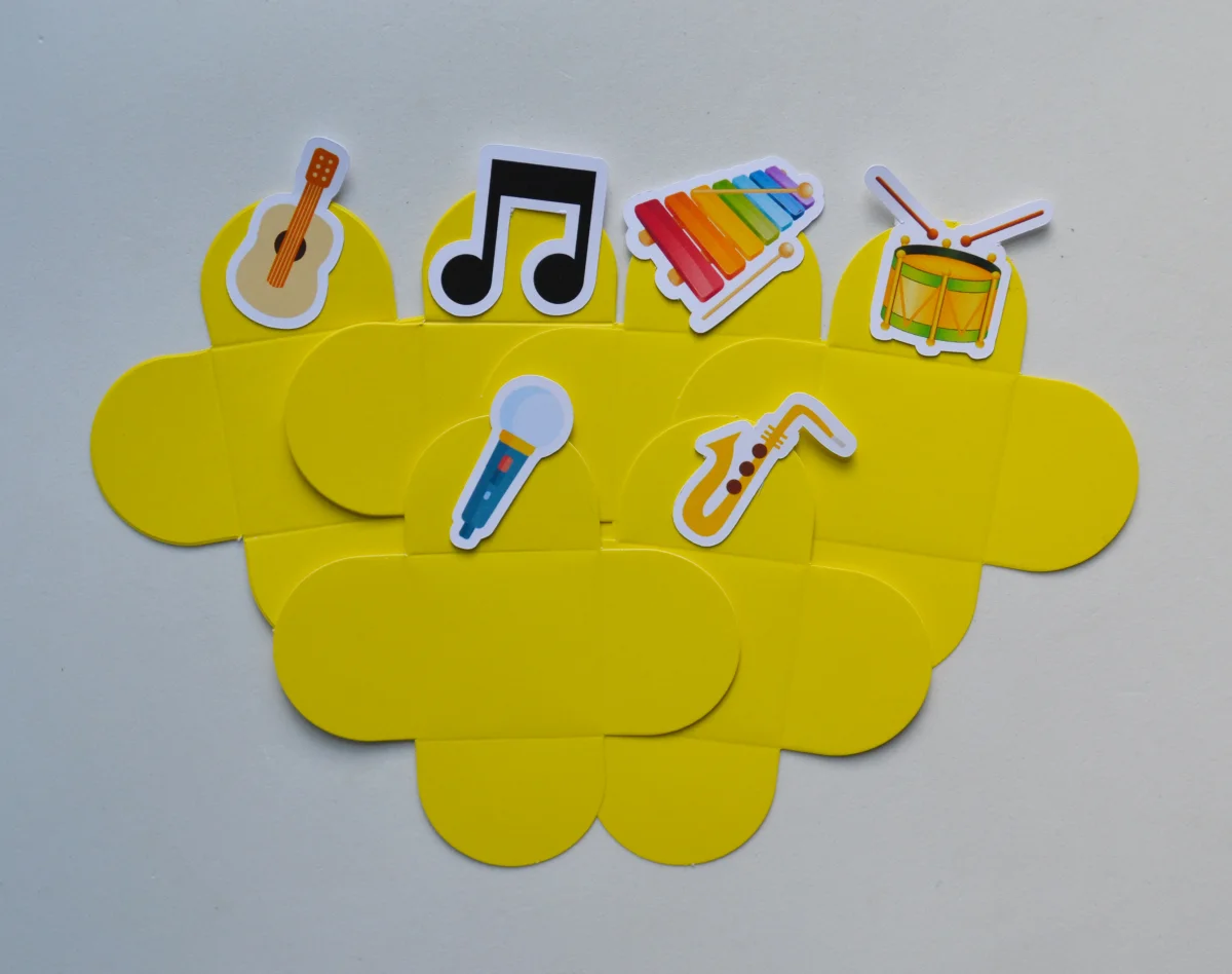 Forminhas Instrumentos Musicais - Imagem 1