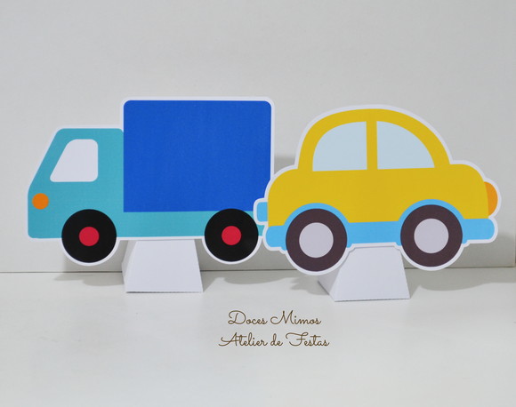 Totem de Mesa Meios de Transporte - Imagem 2