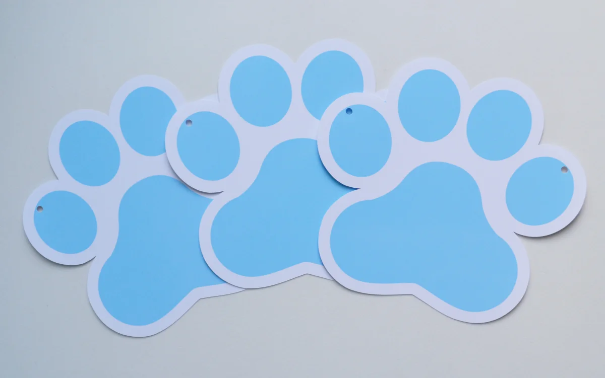 Varal Decorativo Patinhas Pet - Imagem 2