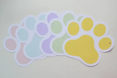 Varal Decorativo Patinhas Pet