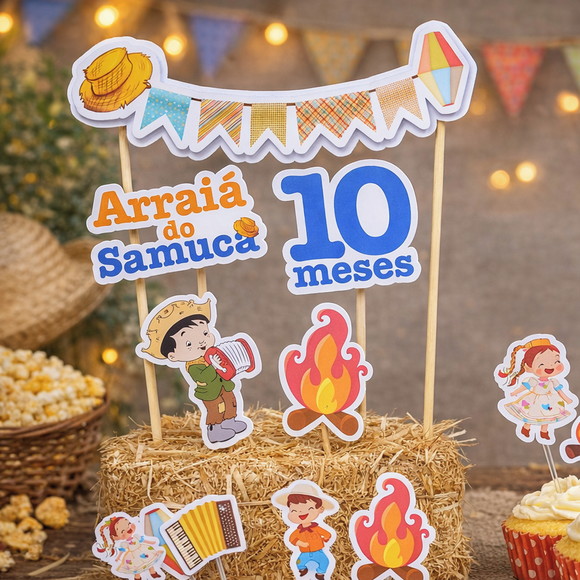 Kit personalizado Festa Junina - Imagem 3