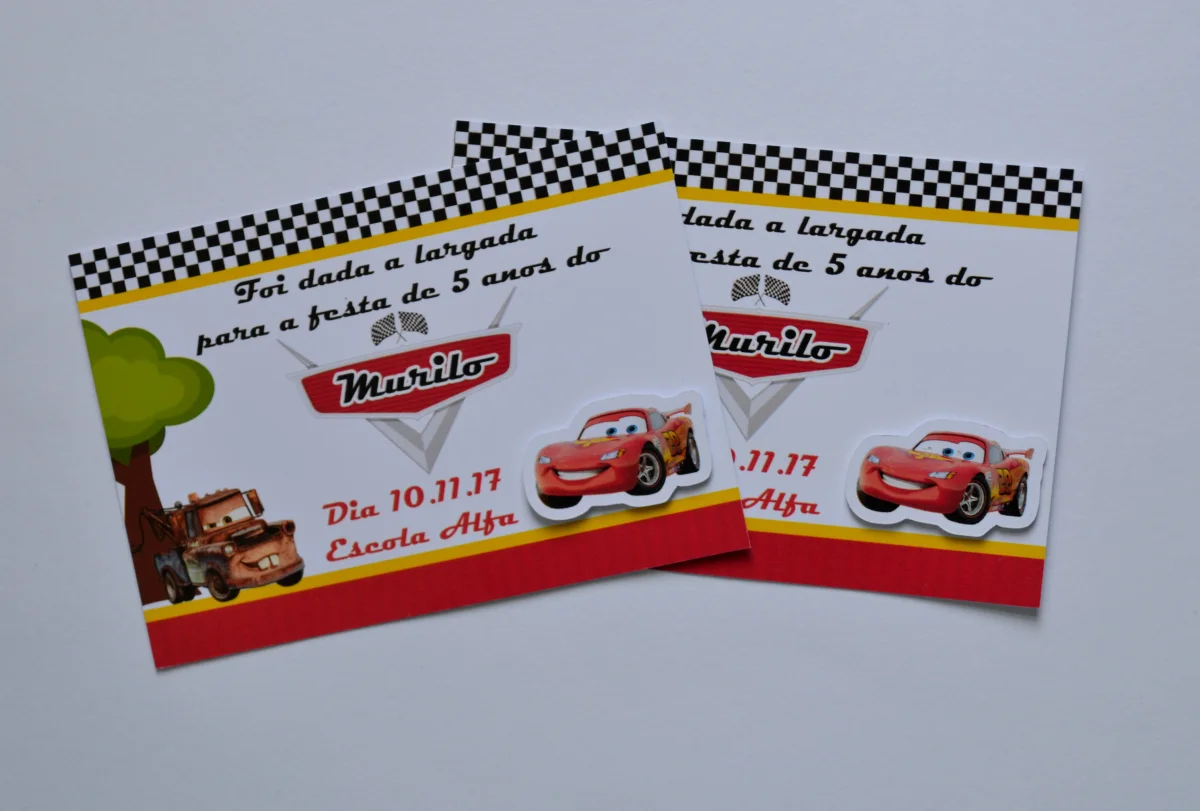 Kit Festa personalizada Carros - Imagem 7