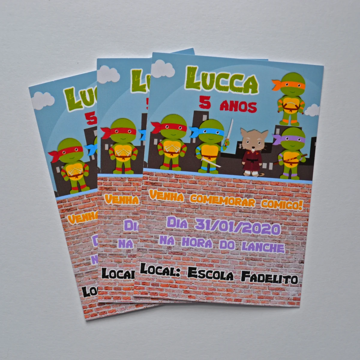 Kit Festa personalizada Tartarugas Ninja - Imagem 6
