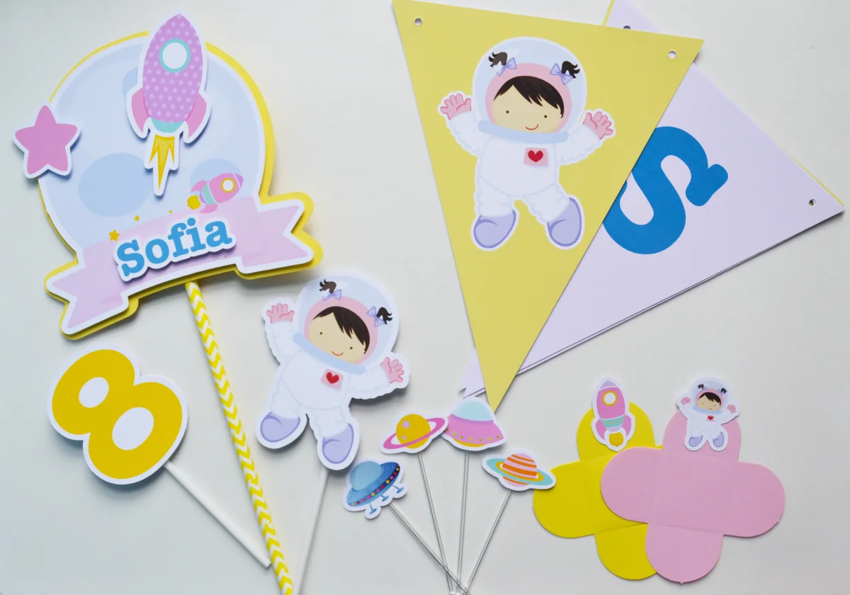 Kit Festa personalizada Astronauta