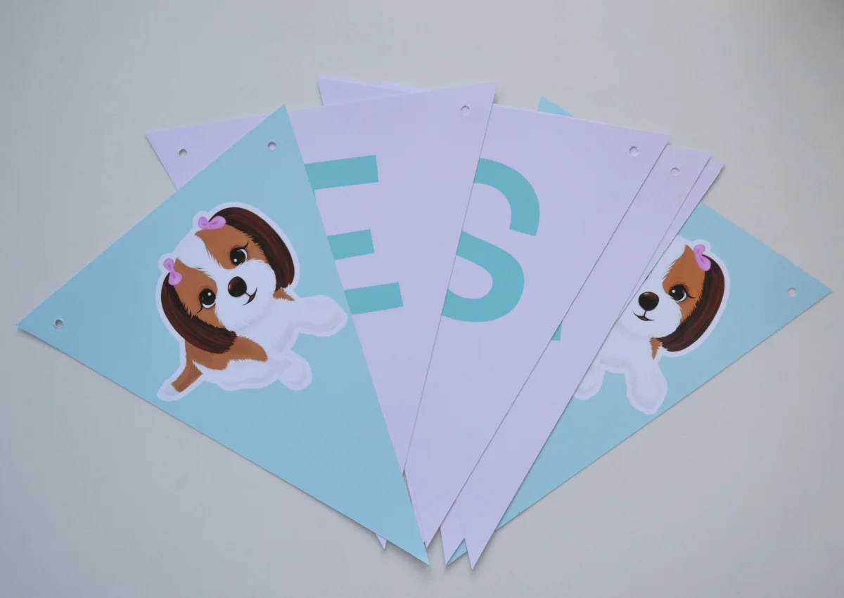 Kit Festa personalizada Pet - Cachorrinho - Imagem 2
