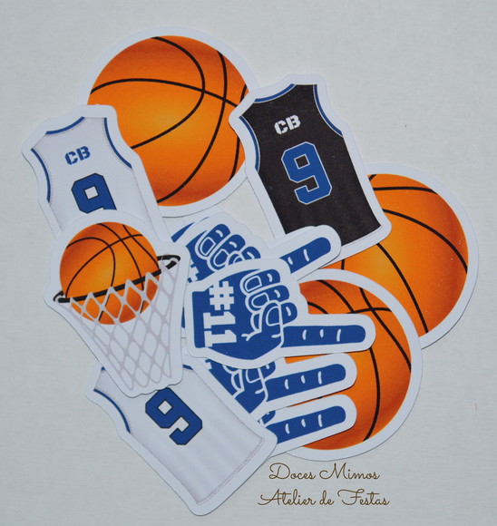 Apliques Basquete - Imagem 2