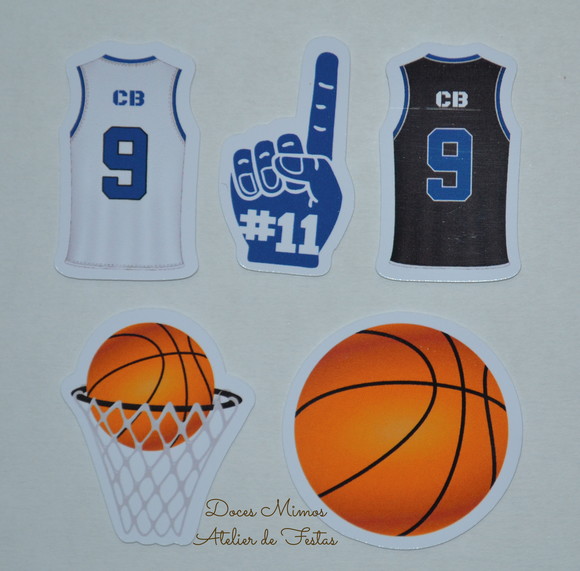 Apliques Basquete
