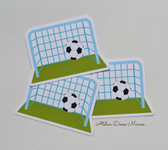 Aplique Tubete trave de Futebol -