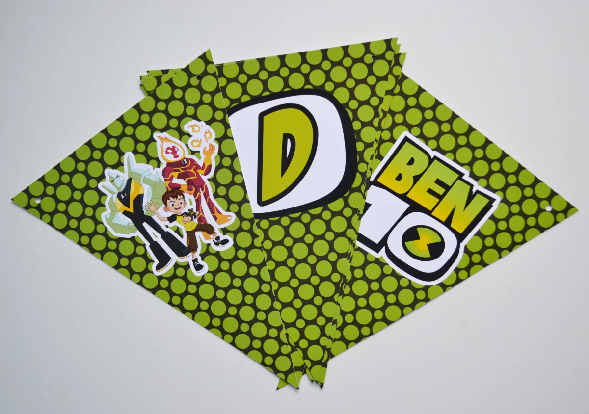 Kit Festa personalizada Ben 10 - Imagem 5
