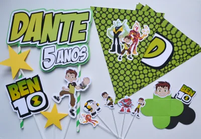Kit Festa personalizada Ben 10