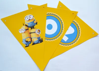 Bandeirolas Minions