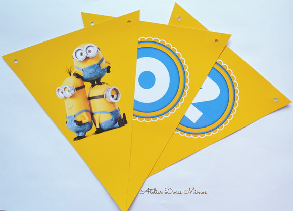 Bandeirolas Minions