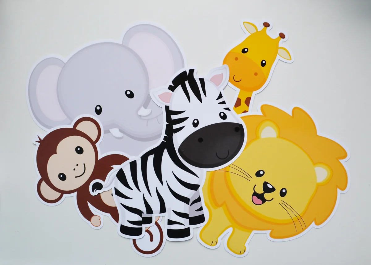 Safari decoração de parede - Imagem 1