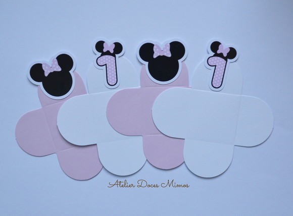 Forminhas Minnie Rosa