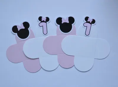 Forminhas Minnie Rosa