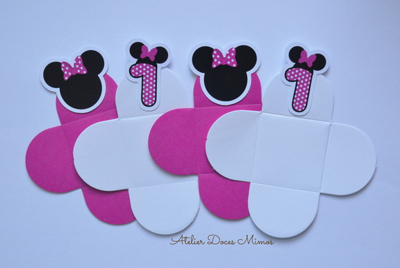 Forminhas Minnie Rosa