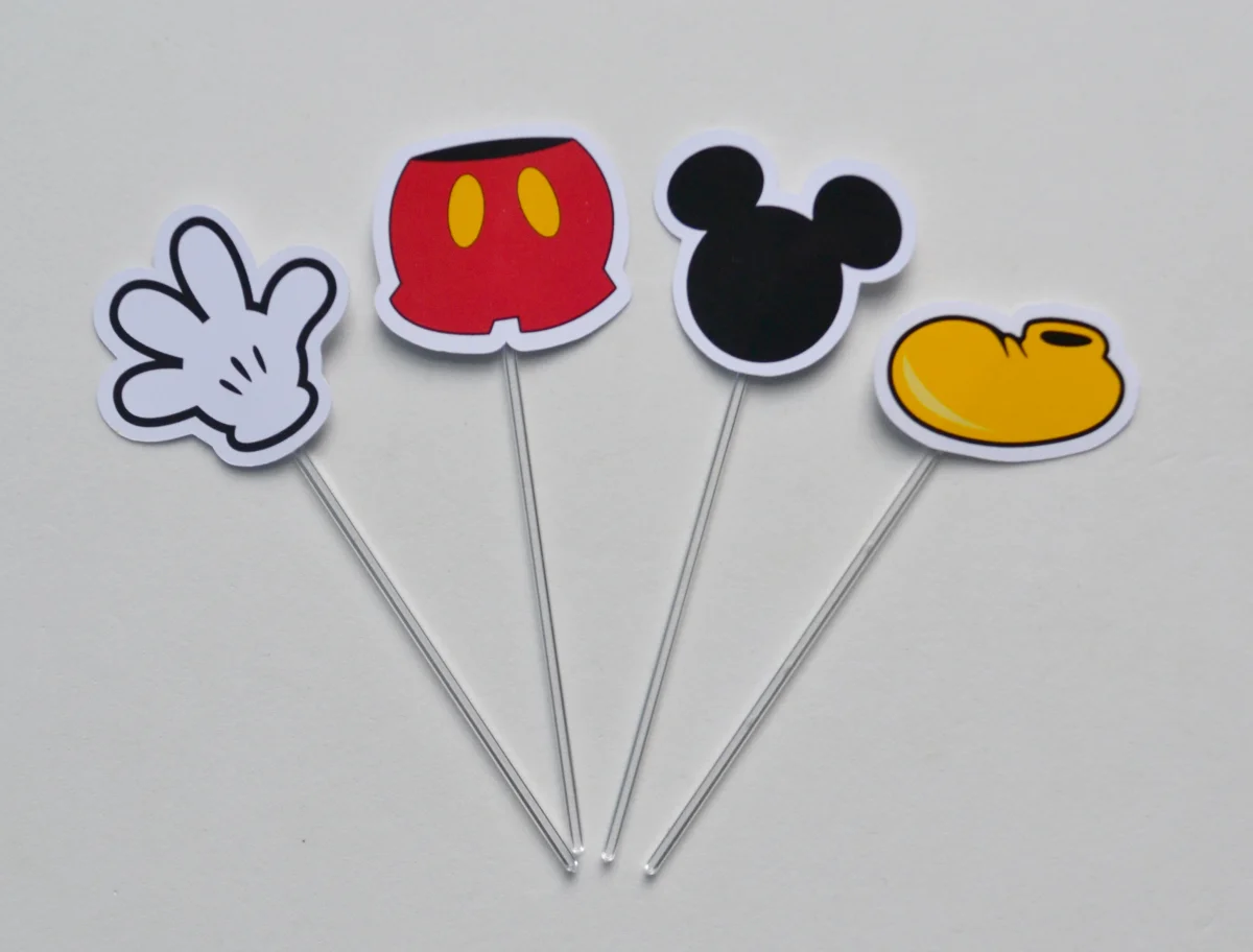 Topper de Doce Mickey - Imagem 1