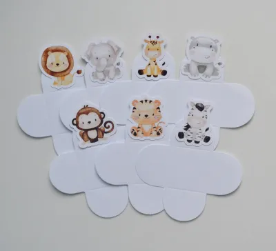 Forminhas Safari Aquarela